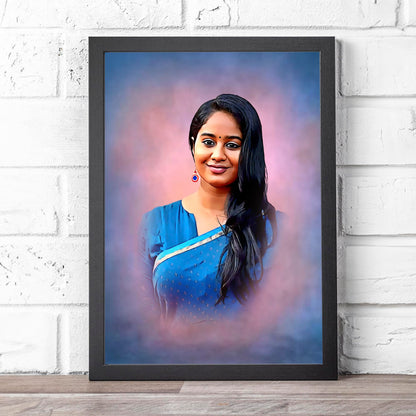 Customized Digital Painting Photo Frame